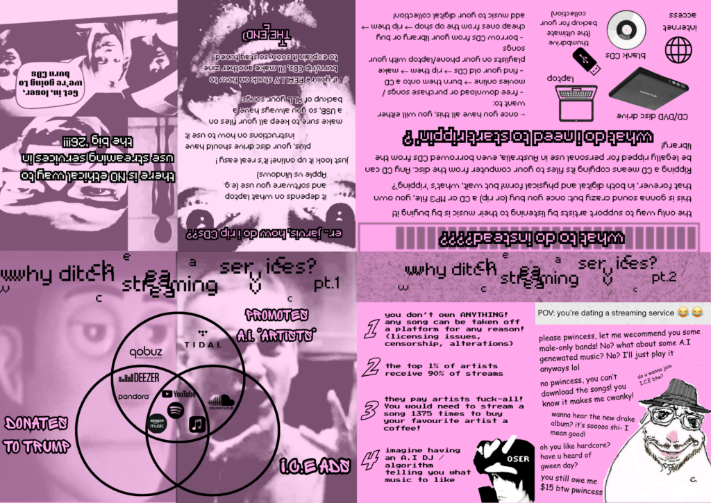 anti streaming zine 1